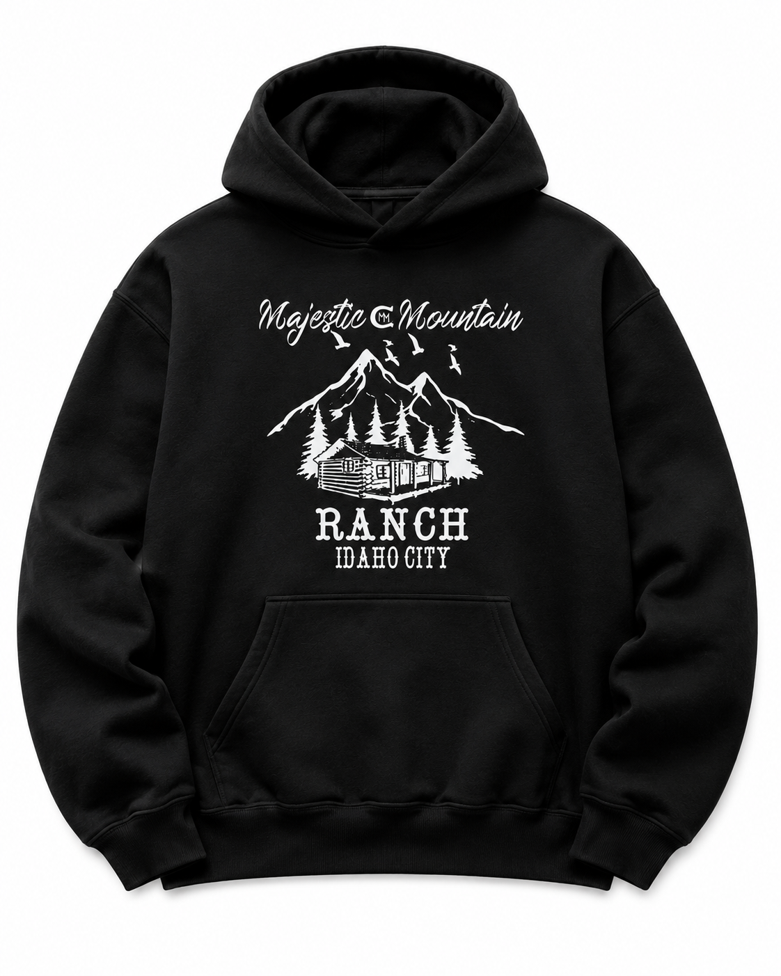 Majestic Mountain Ranch Premium Hoodie